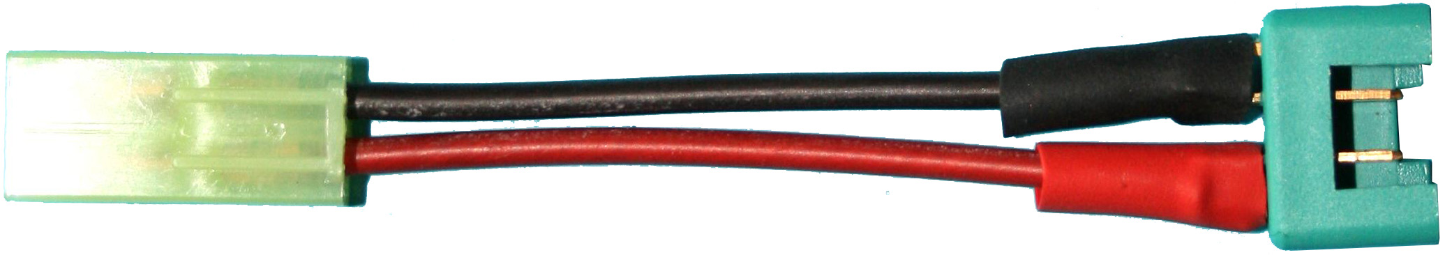 Adapter Mini-JST-Stecker auf MPX-Stecker |
0,75 mm², Silikon, 7 cm, lose 
- Made in Germany -