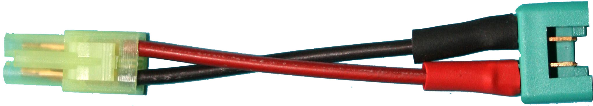 Adapter Mini-JST-Buchse auf MPX-Stecker |
0,75 mm², Silikon, 7 cm, lose 
- Made in Germany -