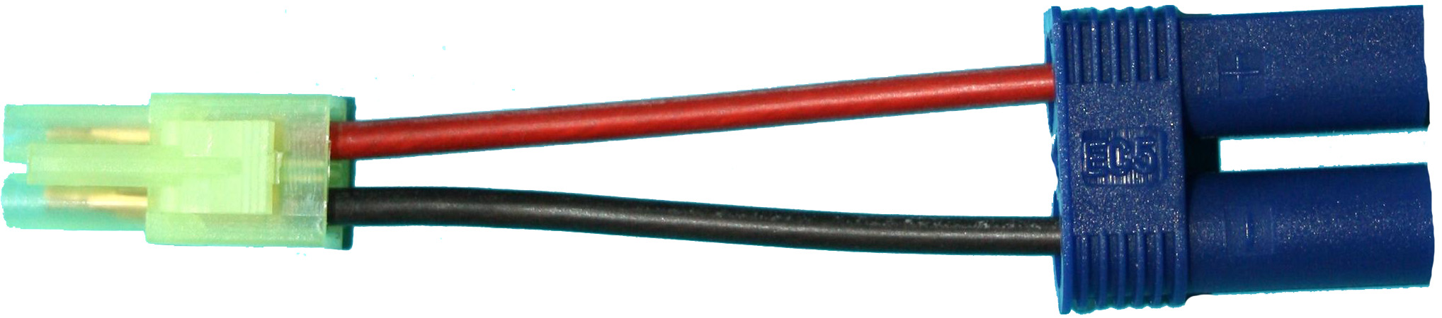 Adapter Mini-JST-Buchse auf EC5-Buchse |
0,75 mm², Silikon, 7 cm, lose 
- Made in Germany -