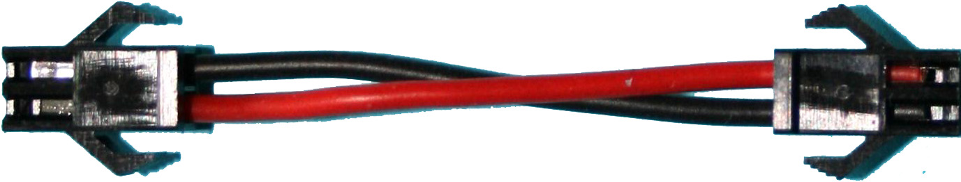 Adapter Slowflyer-Buchse auf Slowfl. -Buchse |
0,25 mm², Silikon, 7 cm, lose 
- Made in Germany -