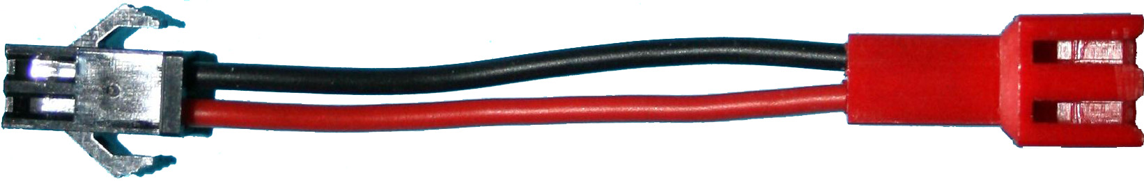 Adapter Slowflyer-Buchse auf Car-Stecker |
0,25 mm², Silikon, 7 cm, lose 
- Made in Germany -