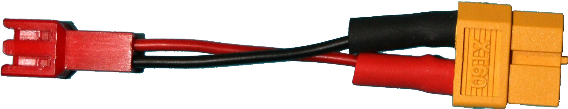 Adapterkabel Car-Stecker auf XT60-Buchse |
0,25 mm², Silikon, 7 cm, lose 
- Made in Germany -