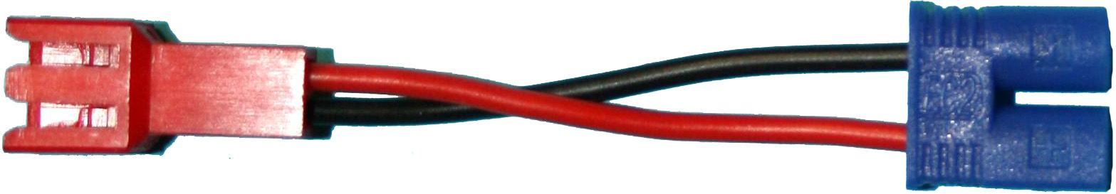 Adapterkabel Car-Stecker auf EC2-Stecker |
0,25 mm², Silikon, 7 cm, lose 
- Made in Germany -