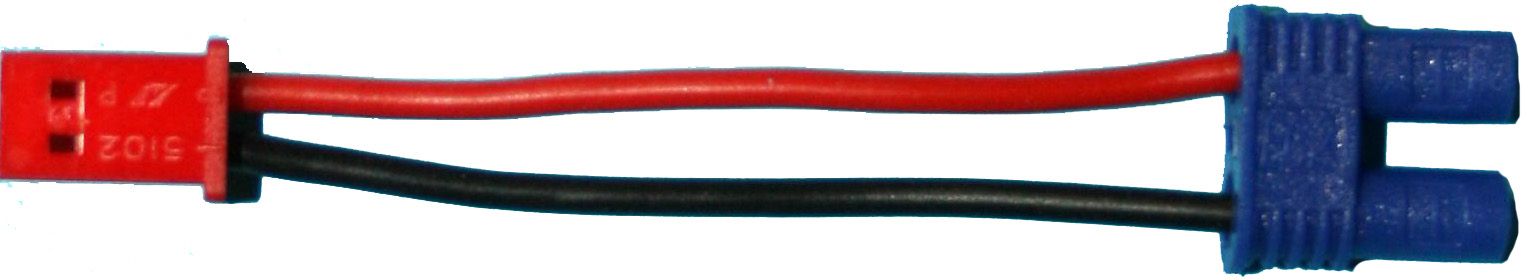 Adapterkabel Car-Buchse auf EC2-Buchse |
0,25 mm², Silikon, 7 cm, lose 
- Made in Germany -