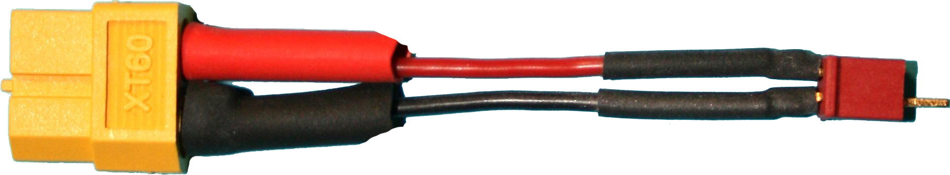 Adapterkabel XT60-Buchse auf Micro-Bu |
0,5 mm², Silikon, 7 cm, lose 
- Made in Germany -