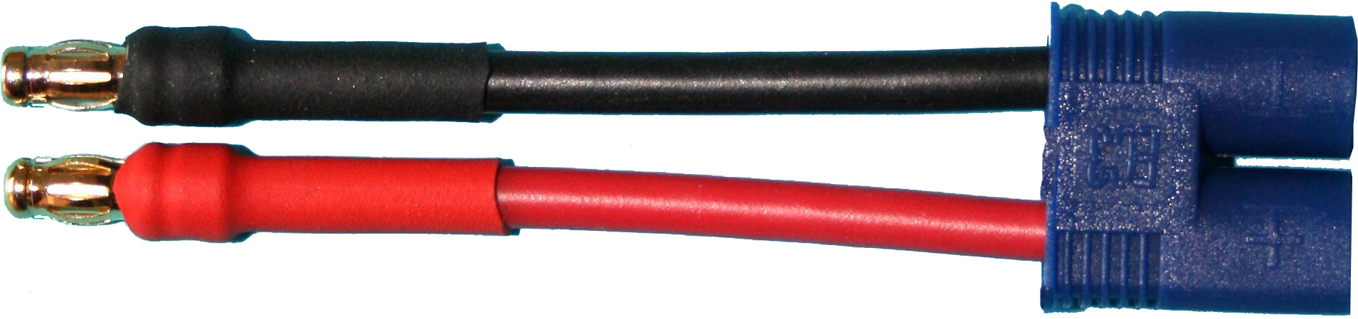 Adapterkabel 3,5-mm-Stecker/Stecker | 
auf EC3-Stecker
2,5 mm², Silikon, 7 cm, lose 
- Made in Germany -