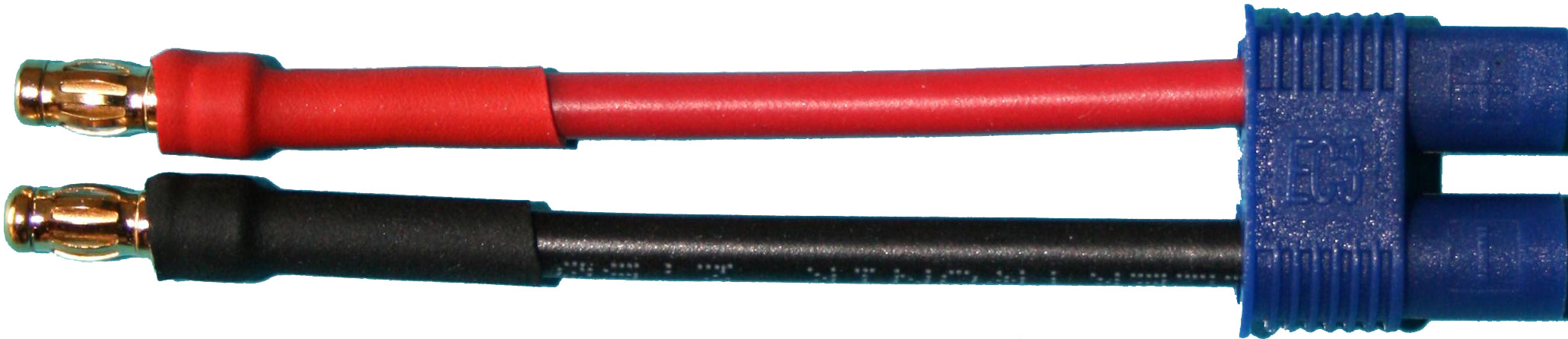 Adapterkabel 3,5-mm-Stecker/Stecker | 
auf EC3-Buchse
2,5 mm², Silikon, 7 cm, lose 
- Made in Germany -