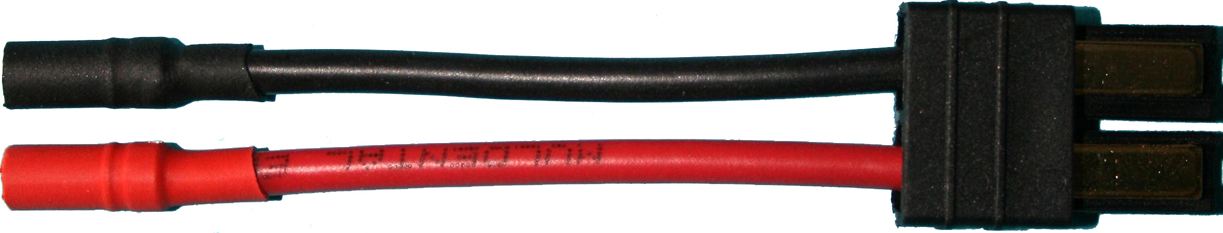 Adapterkabel 3,5-mm-Buchse/Buchse | 
auf TRX-Stecker
2,5 mm², Silikon, 7 cm, lose 
- Made in Germany -