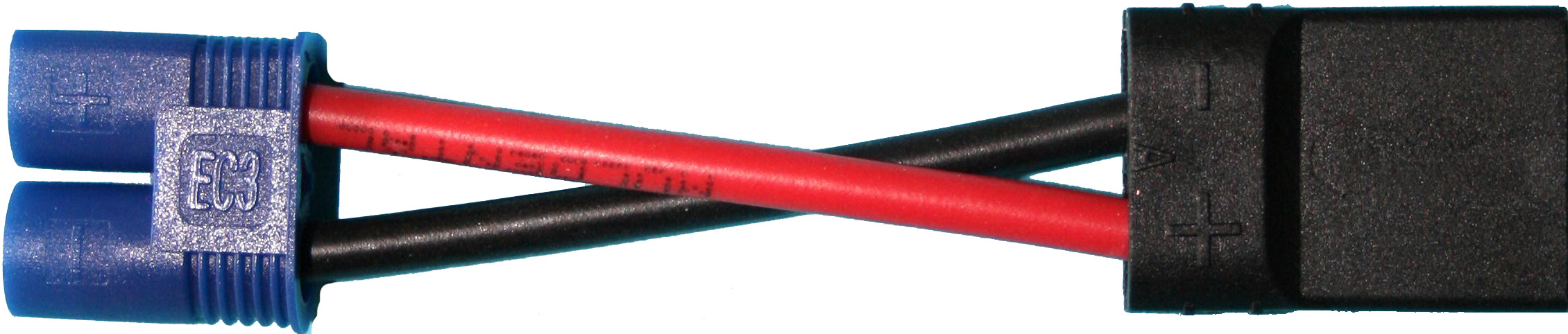 Adapterkabel EC3-Stecker auf TRX-Buchse |
2,5 mm², Silikon, 7 cm, lose