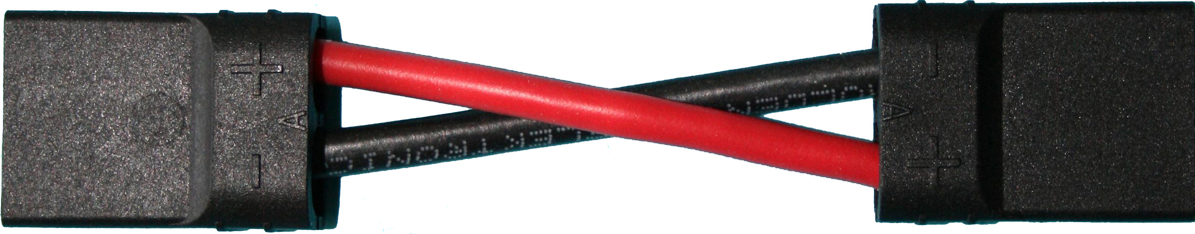Adapterkabel TRX-Buchse auf TRX-Buchse |
2,5 mm², Silikon, 7 cm, lose 
- Made in Germany -