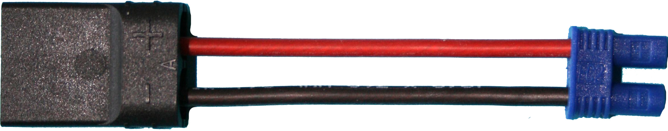 Adapterkabel TRX-Buchse auf EC2-Buchse |
1,5 mm², Silikon, 7 cm, lose 
- Made in Germany -