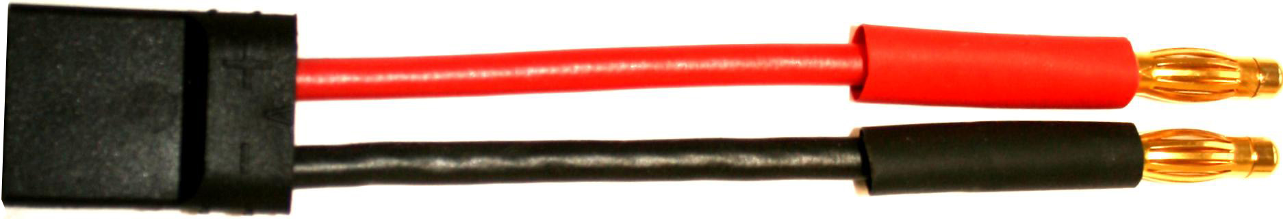 Adapter TRX-Buchse a.4mm St/St |  
2,5 mm², Silikon, 7 cm, lose 
- Made in Germany -