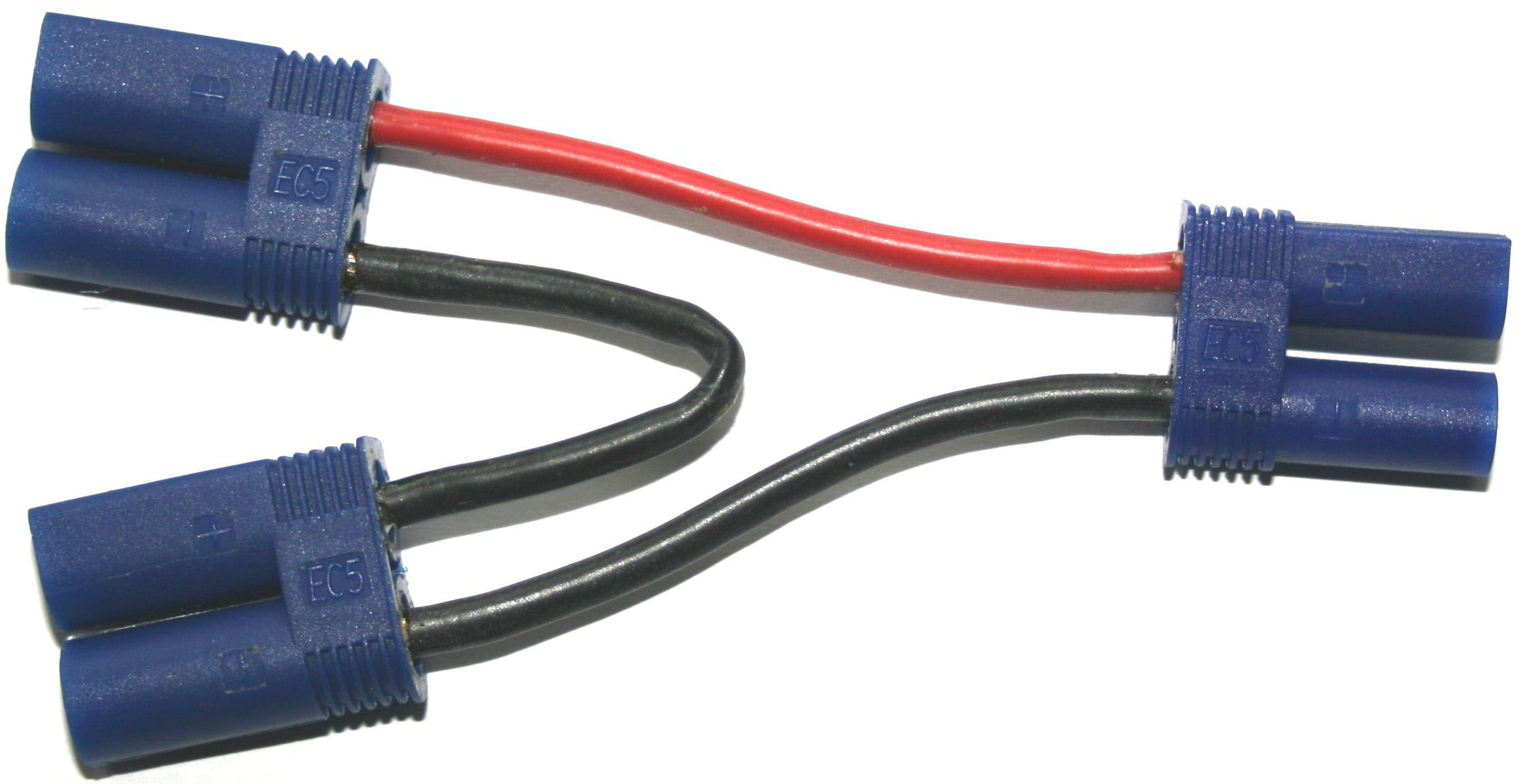 EC2-Y-Kabel (2 Akkus seriell) |
1,5 mm², Silikon, 7 cm, lose 
- Made in Germany -