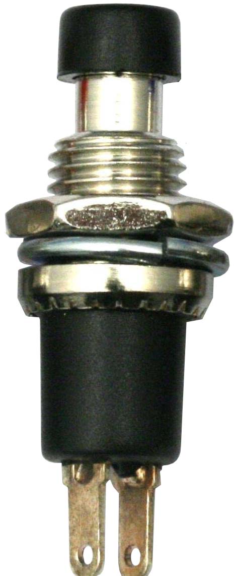 Taster - Schließer einfach, schwarz | 
250 V /1 A, Mindestbestellmenge: 10 Stück