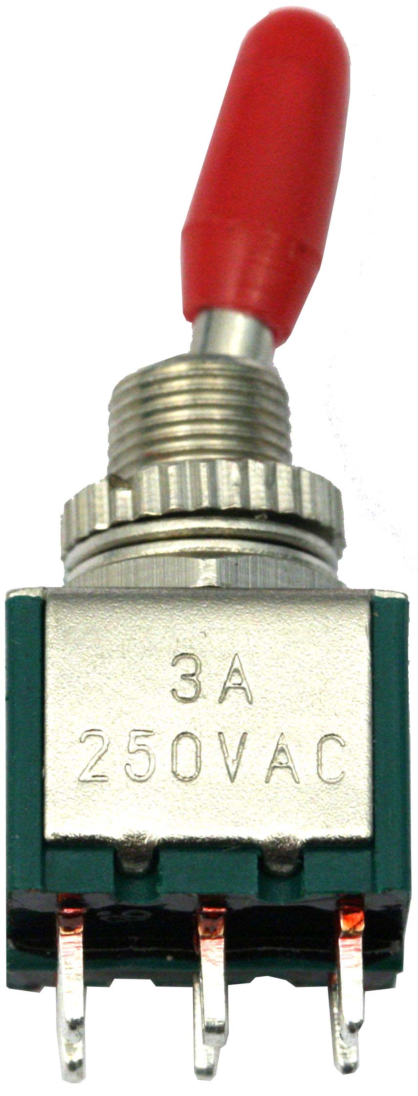 Miniatur Kippschalter 2 x UM, SPDT | 
(2-poliger Umschalter), 250 V / 3 A
Mindestbestellmenge: 10 Stück

KNX4