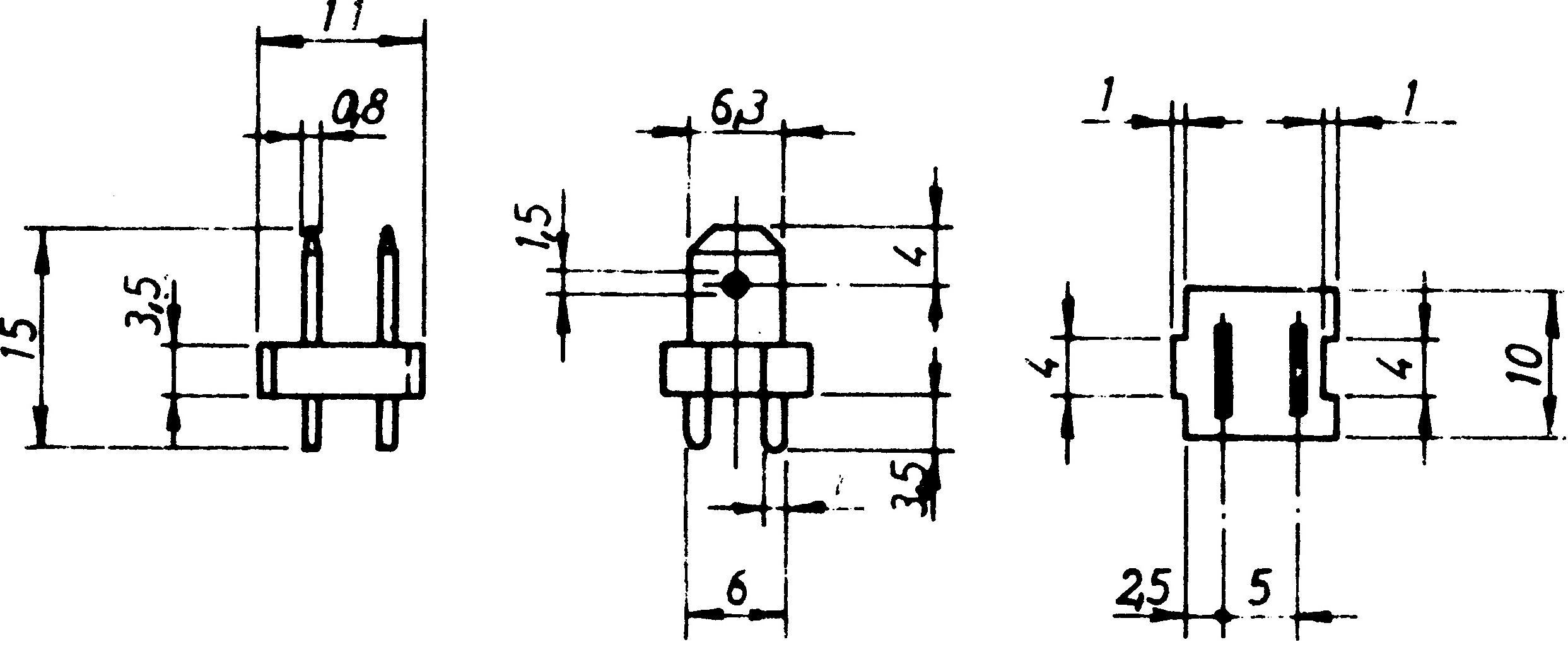 FLSTBL 2P RM5 - 6,3 mm - Ag2 -  | schwarz, 
Flachsteckerblock 2-polig, RM5,0, 6,3 mm 
gerade - Made in Germany -