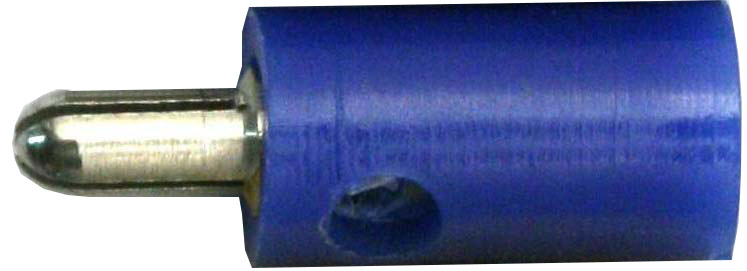 Zwergstecker 2,6 mm, blau |
