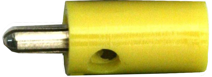 Zwergstecker 2,6 mm, gelb |
