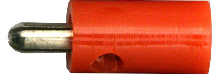Zwergstecker 2,6 mm, orange |
