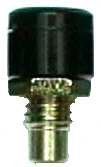 Zwergbuchse 2,6 mm, schwarz |
