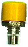 Zwergbuchse 2,6 mm, gelb |
