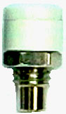 Zwergbuchse 2,6 mm, weiß |

