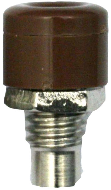 Zwergbuchse 2,6 mm, braun |
