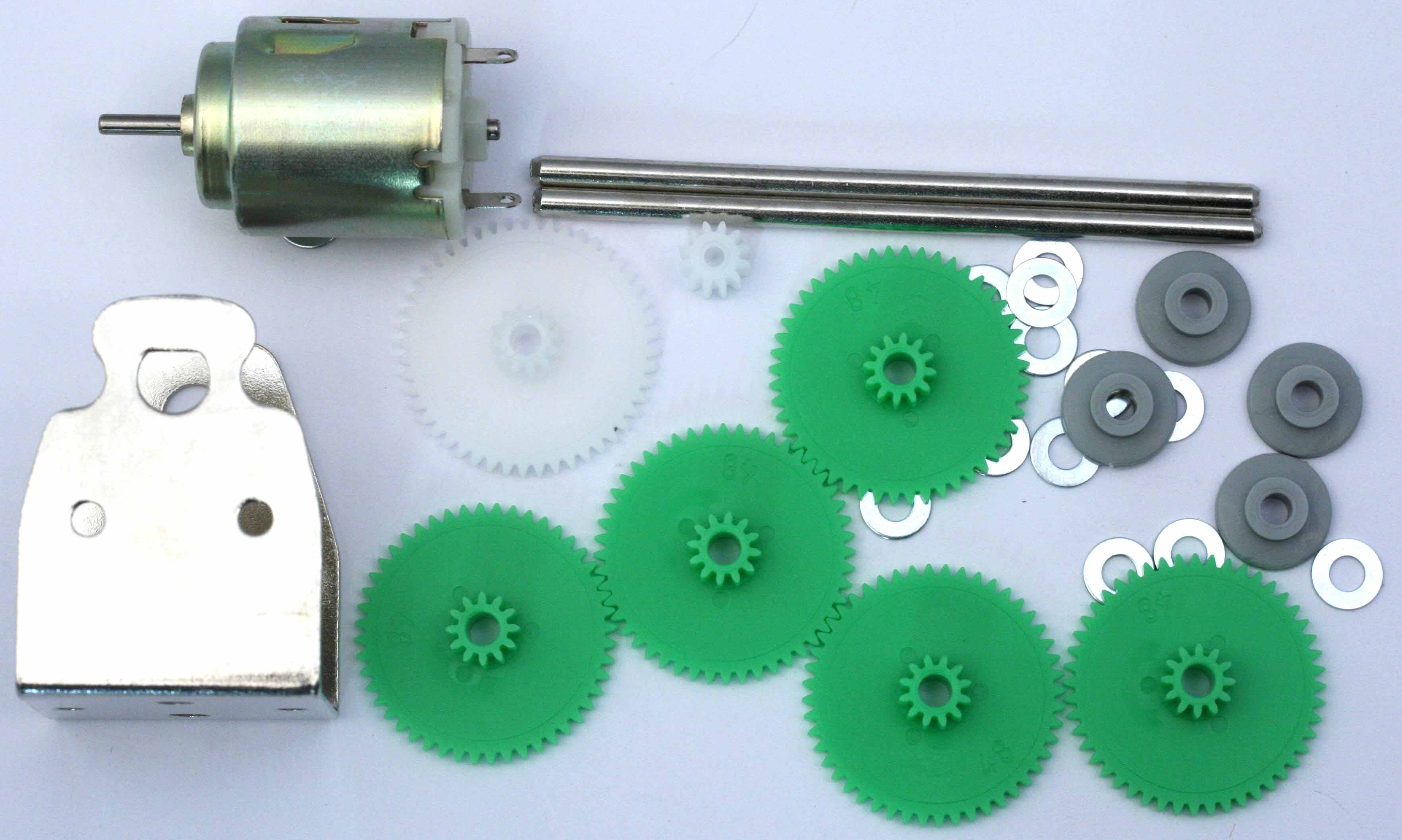 Getriebemotor, Bausatz |
