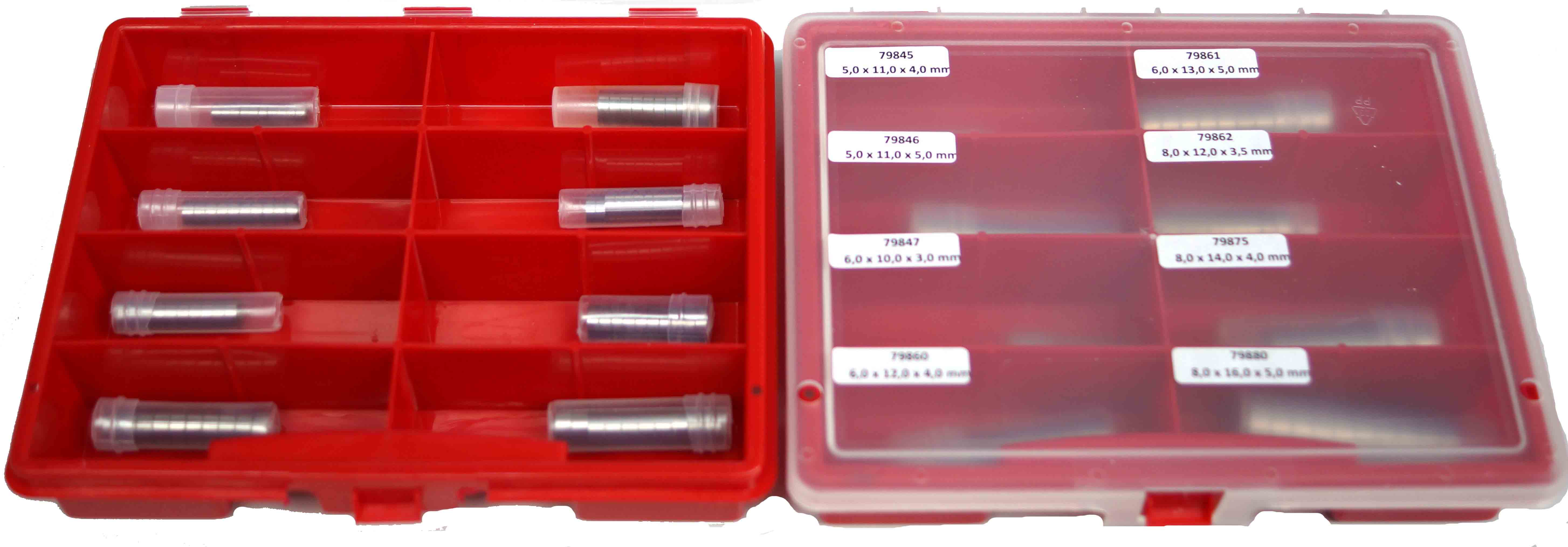 Sortimentsbox (2 Stück) Kugellager (ZZ) | 
alle gängigen Größen
