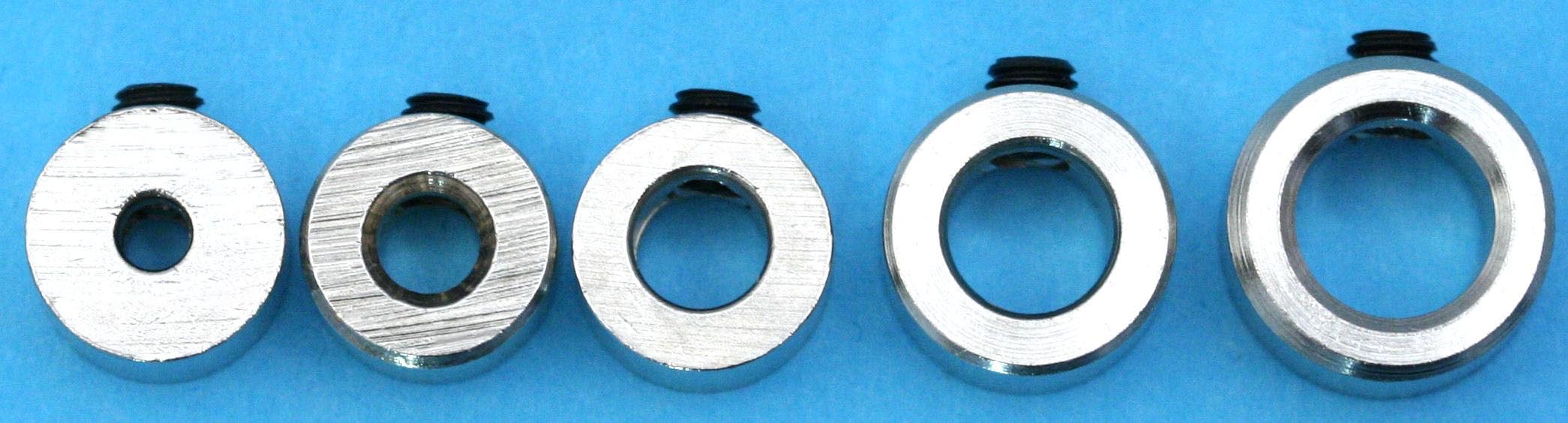 4,2 mm Stellring (10 x 5 mm) 1,5 g | 
mit M3 -Stiftschraube 80632
10 Stück
- Made in Germany -