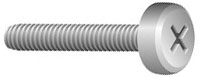 M 3 x 10 mm Linsenkopfschraube, PH |  
V2A, Edelstahl DIN 7985, 10 Stück im Beutel