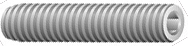 M2 x 4 Gewindestift, Innensechskant, Rings. |
V4A, Edelstahl, DIN 916, 10 Stück im Beutel