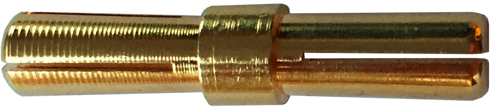 4,0 mm Doppelstecker / male, lose |
Stecker + Stecker, 10 Paar im Beutel
BASIC Qualität - Asien
3 s: 120 A, 2 min: 60 A, 24 h: 36 A