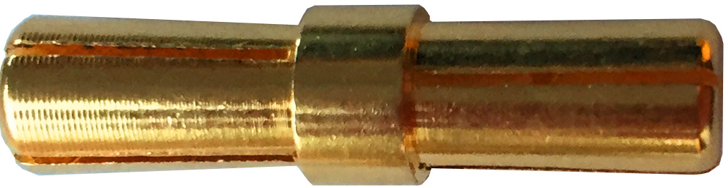 5,0 mm Doppelstecker / male, lose |
Stecker + Stecker, 10 Paar im Beutel
geschlitzt, für höhere Ströme
BASIC Qualität - Asien
3 s: 180 A, 2 min: 100 A, 24 h: 65 A