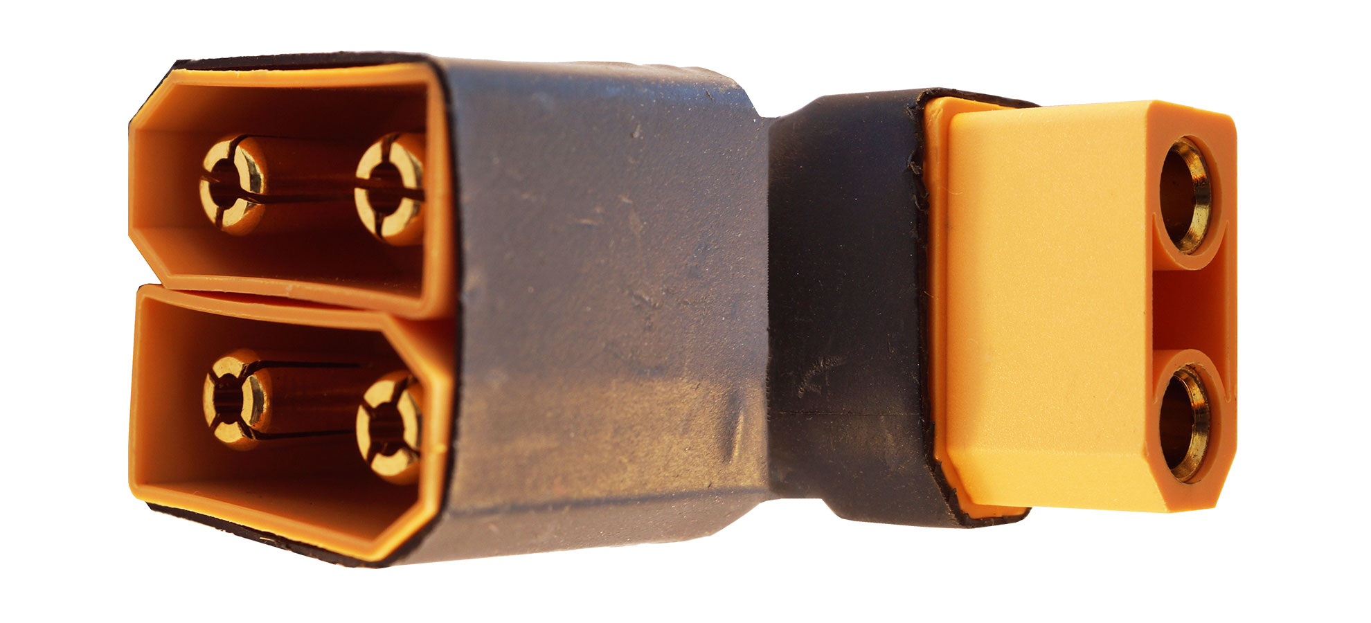 Kurzadapter, XT60-seriell |
1 Stück, verpackt
- Basic Quality -